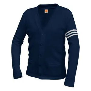 3461 Five Button Varsity Cardigan Sweater