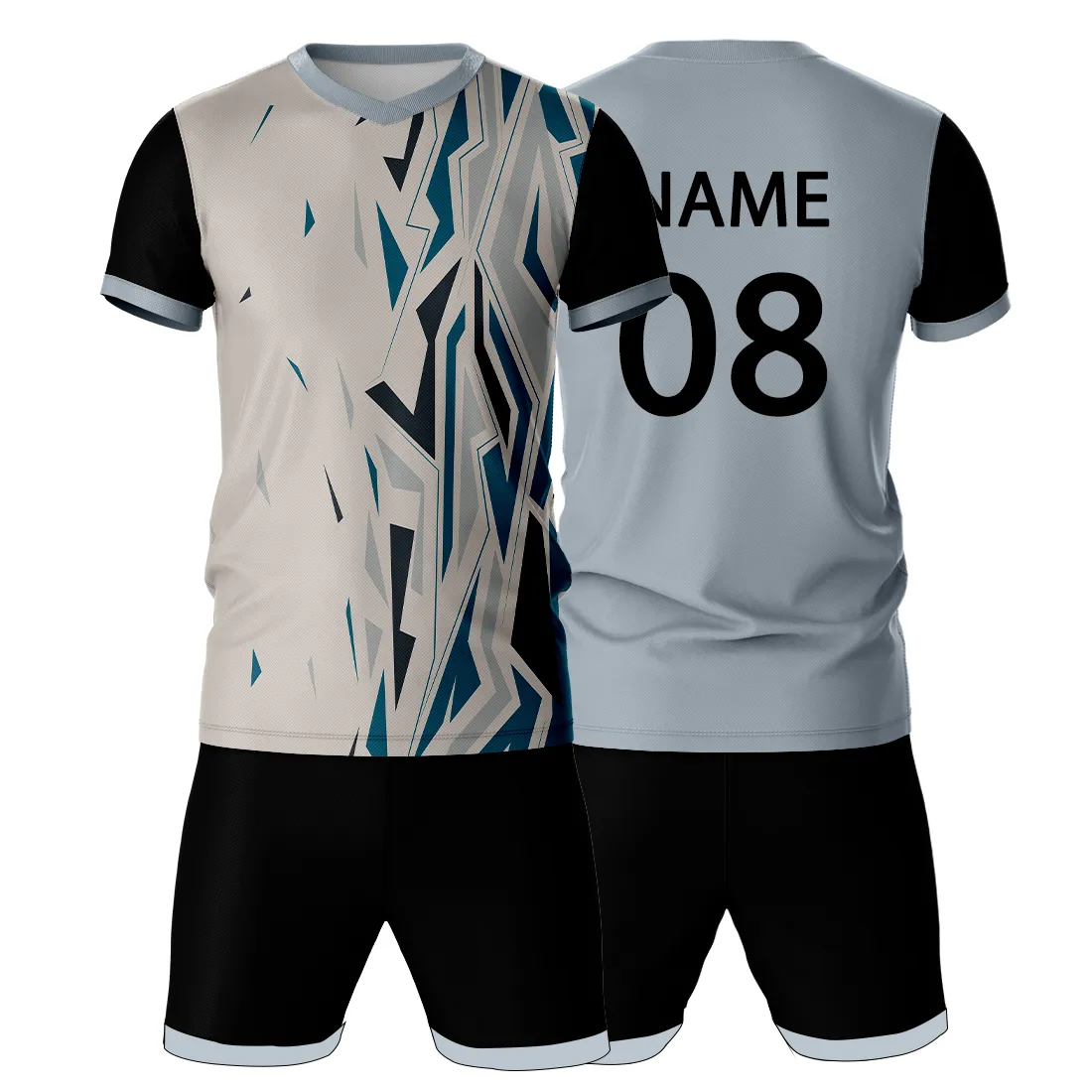 All Over Printed Jersey With Shorts Name & Number Printed.NP50000682