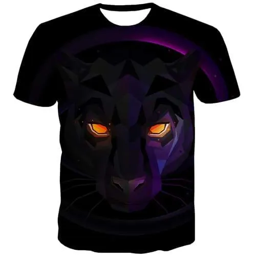 Animal T-shirt Men Flame Tshirts Novelty Tiger Tshirts Casual Hip Hop T-shirts 3d Halloween T shirts Funny Short Sleeve T shirts