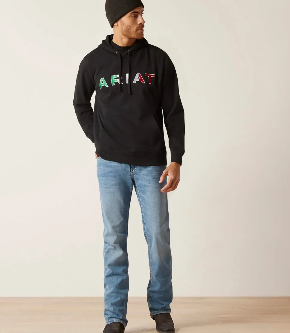 Ariat Mens Mexico Hoodie Black