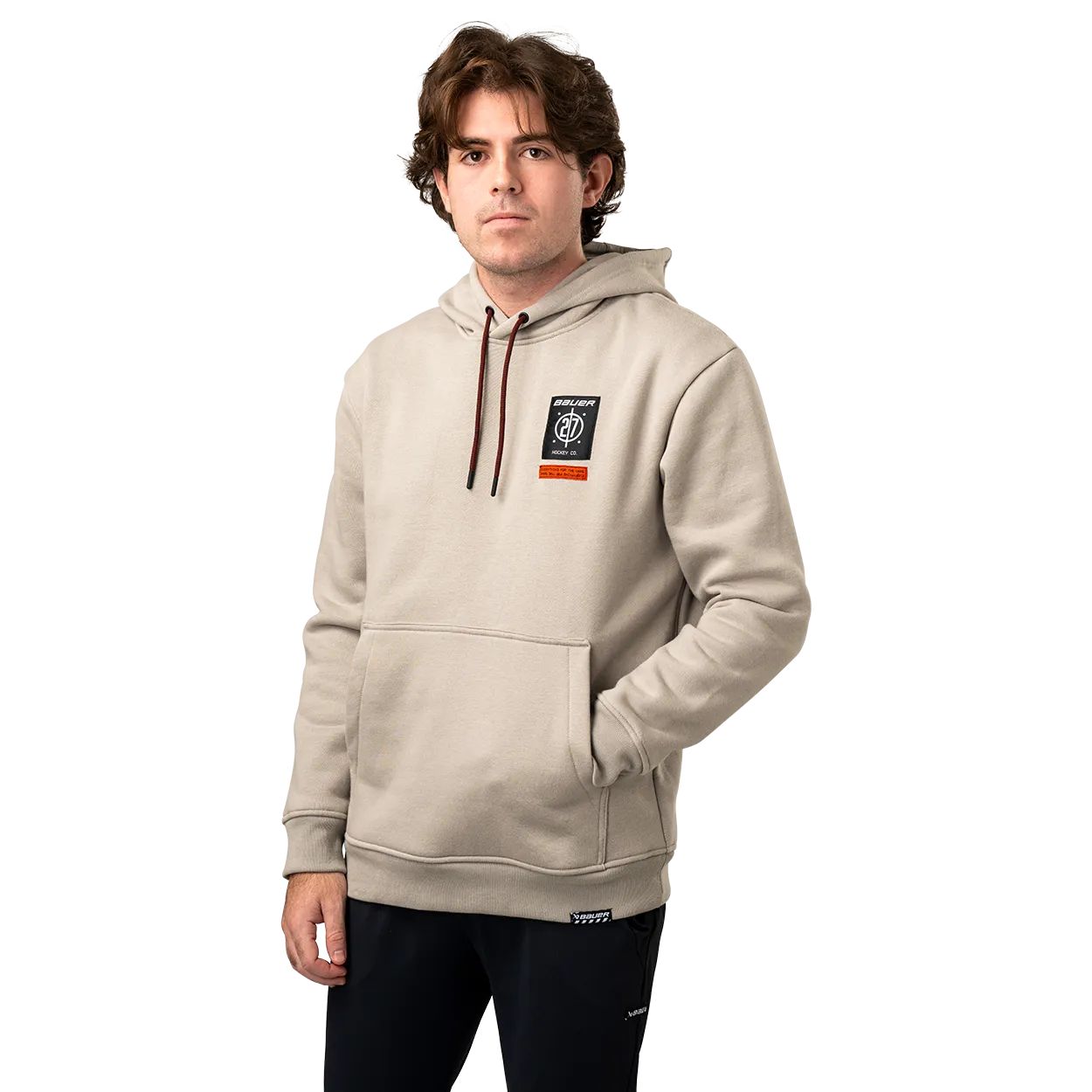 BAUER LINED FLEECE HOODIE SENIOR