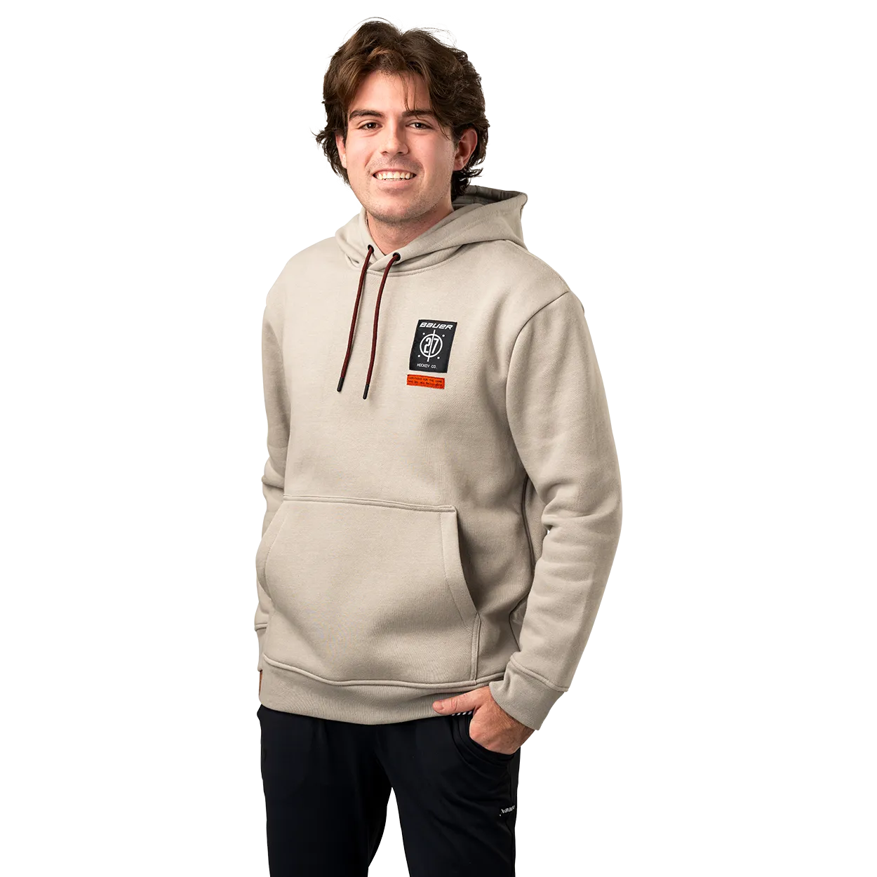 BAUER LINED FLEECE HOODIE SENIOR