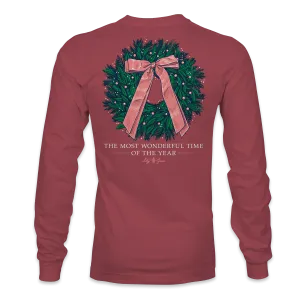 Bow Wreath - LONG SLEEVE - 21920