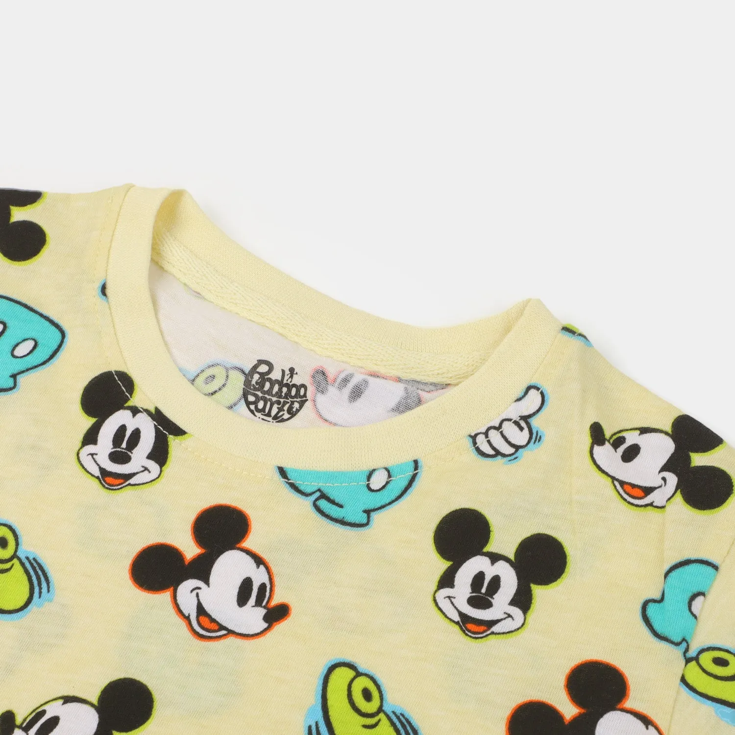 Boys T-Shirt Character | Light Yellow