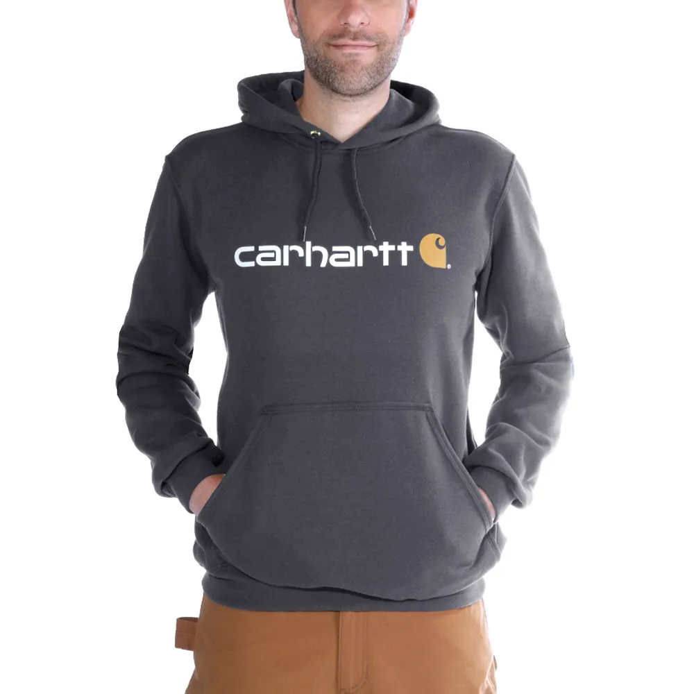 Carhartt 100074 Loose Fit Mid-Weight Logo Graphic Hoodie