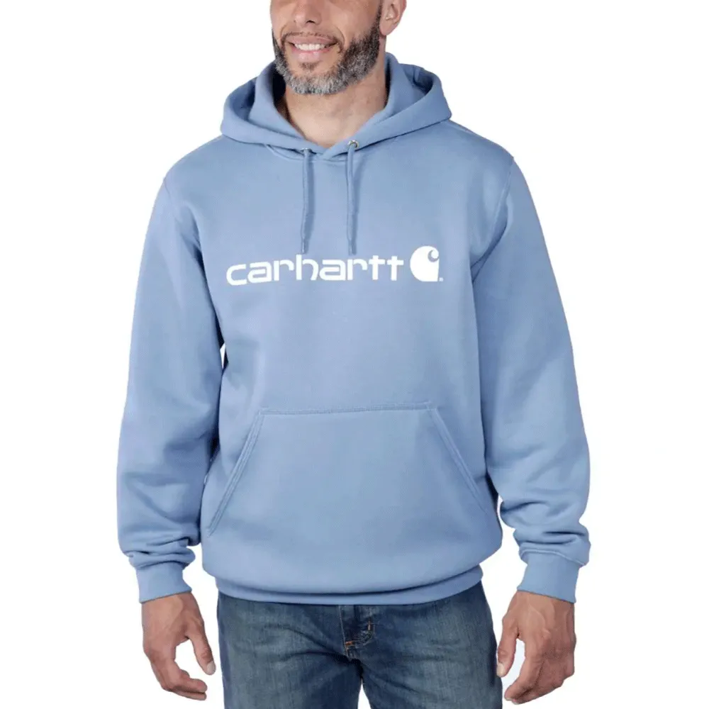 Carhartt 100074 Loose Fit Mid-Weight Logo Graphic Hoodie