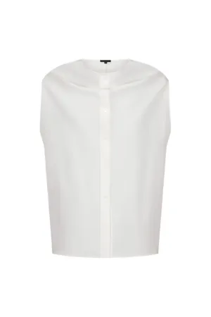 COLLARLESS WHITE SHIRTS