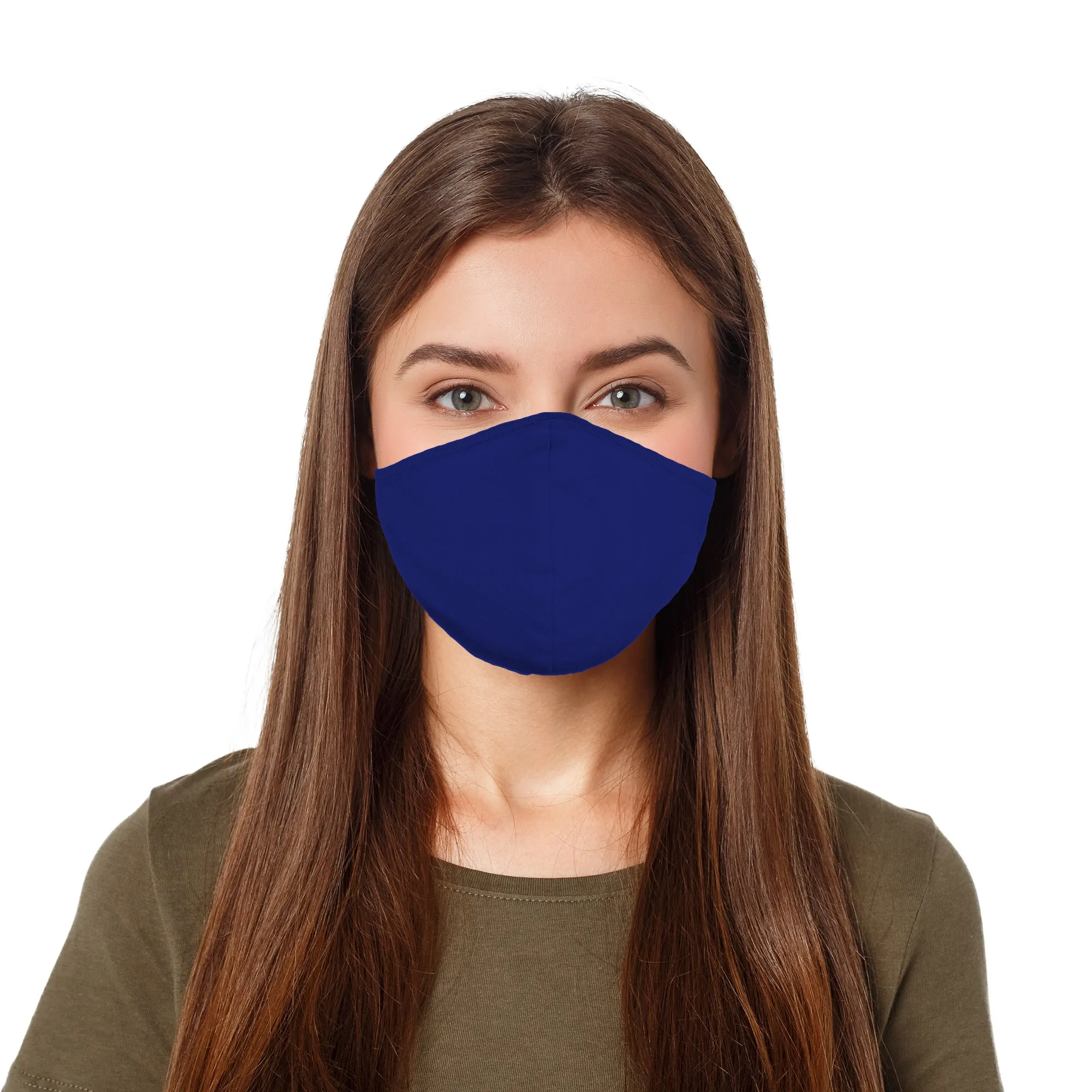 DALIX Cloth Face Mask Reuseable Washable Made in USA - S-M , L-XL Size (5 Pack)