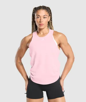 Gymshark Training Cotton Tank - Varsity Pink