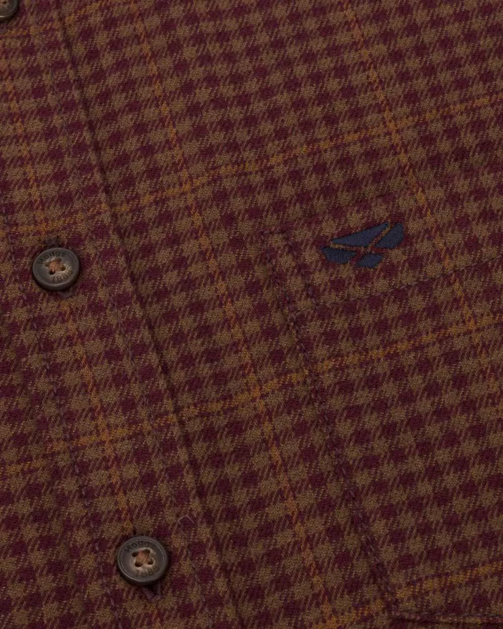 Hoggs of Fife Harris Cotton Twill Check Shirt