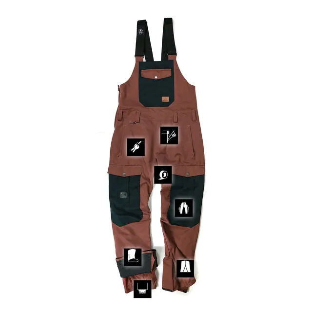 Horsefeathers Medler Bib Snowboard pants ( 2 colour ways )