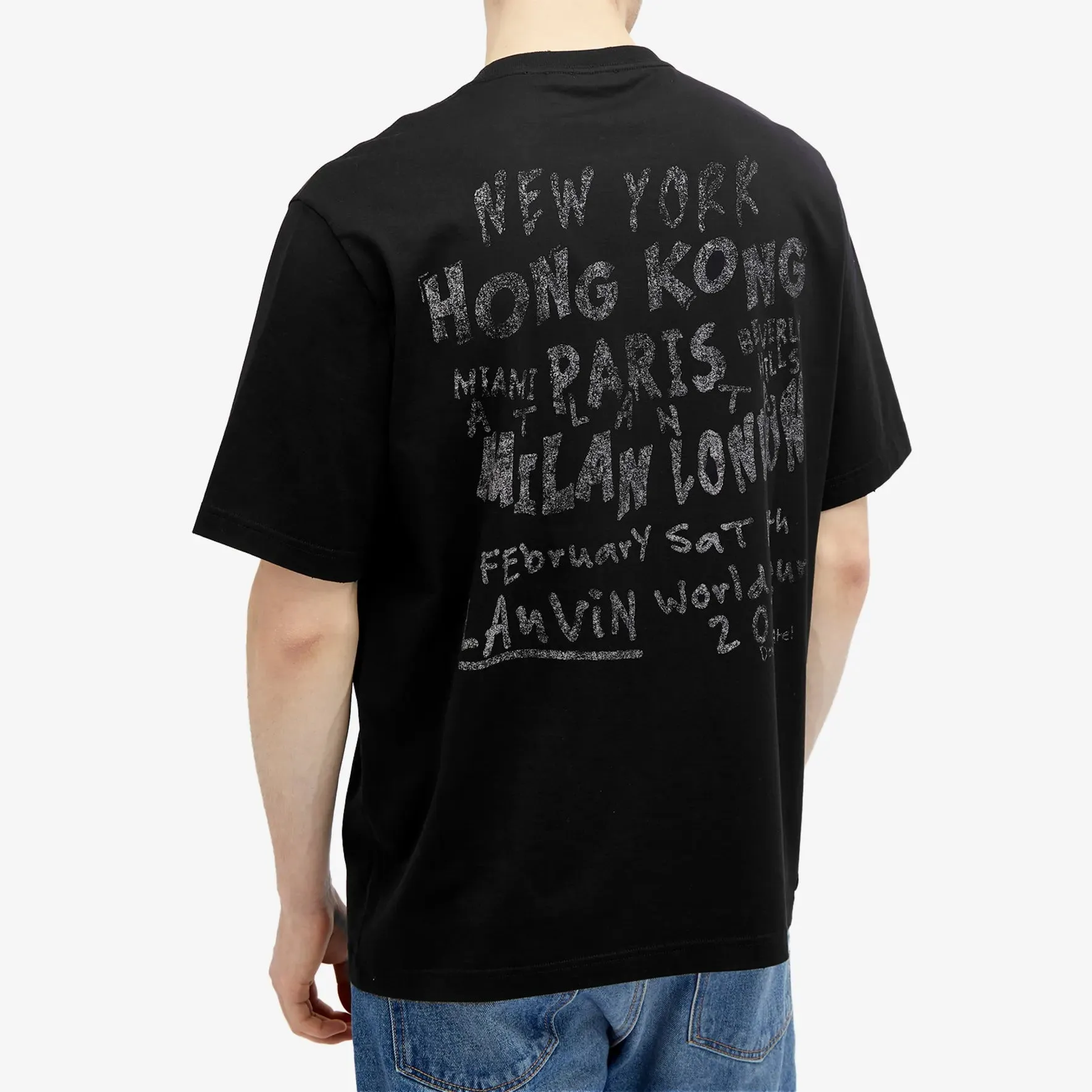 Lanvin x Future Print T-shirt, black