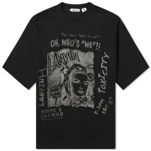 Lanvin x Future Print T-shirt, black