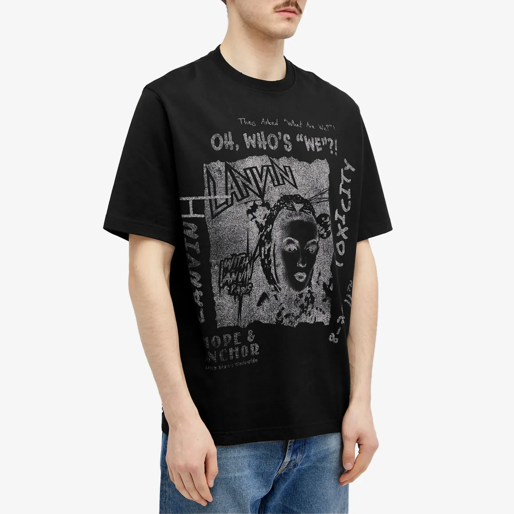 Lanvin x Future Print T-shirt, black