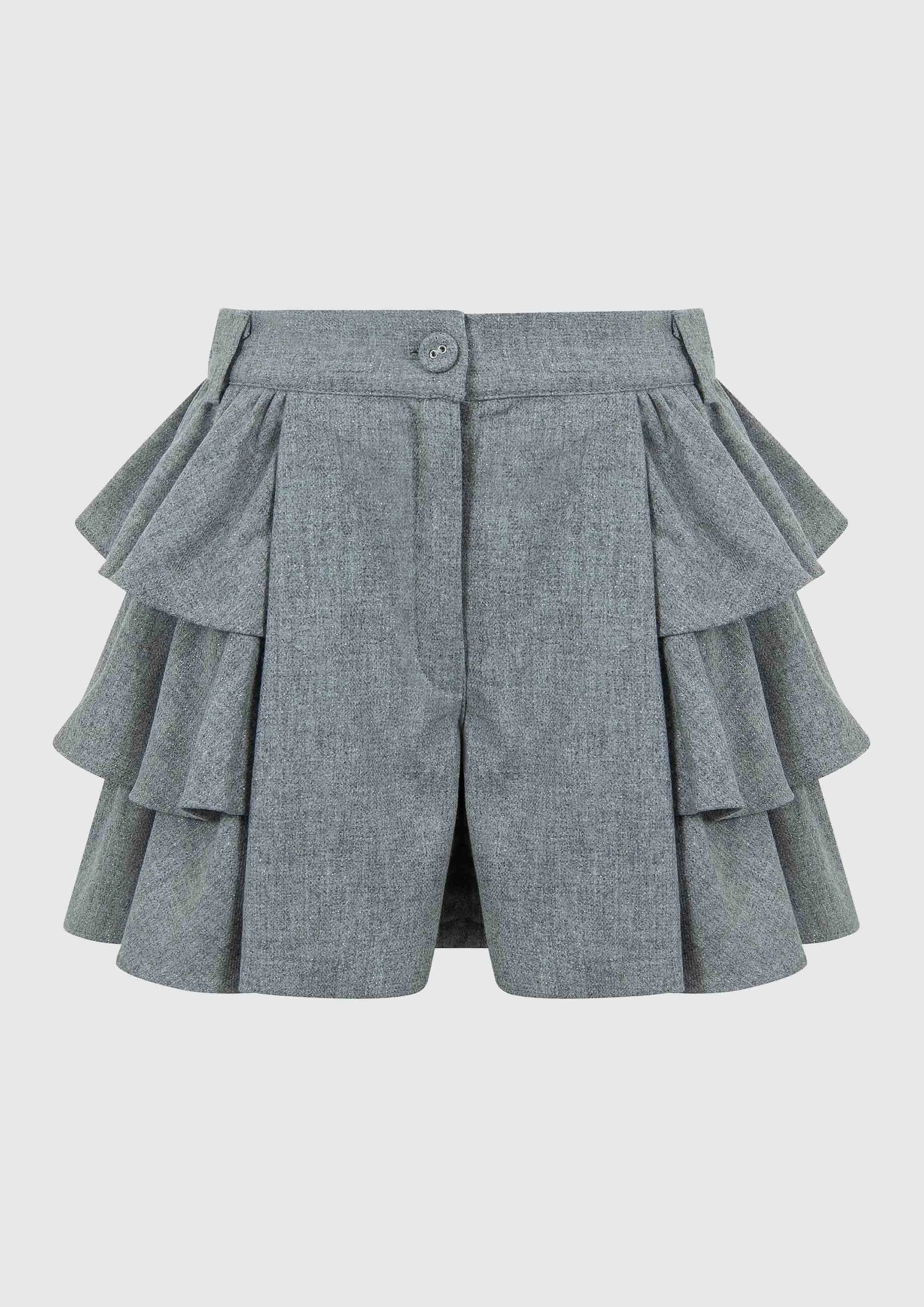 Lapin House Grey Sparkle Shorts