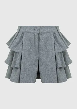 Lapin House Grey Sparkle Shorts