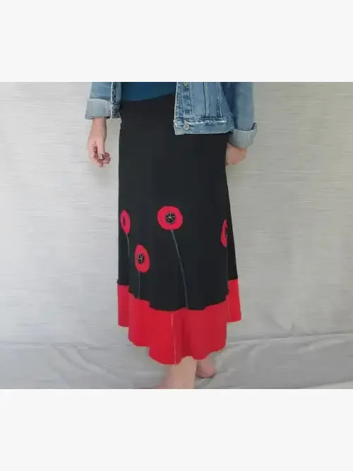 Long Skirt-Poppy