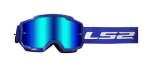 Ls2 Charger Goggle Blue With Iridium Visor