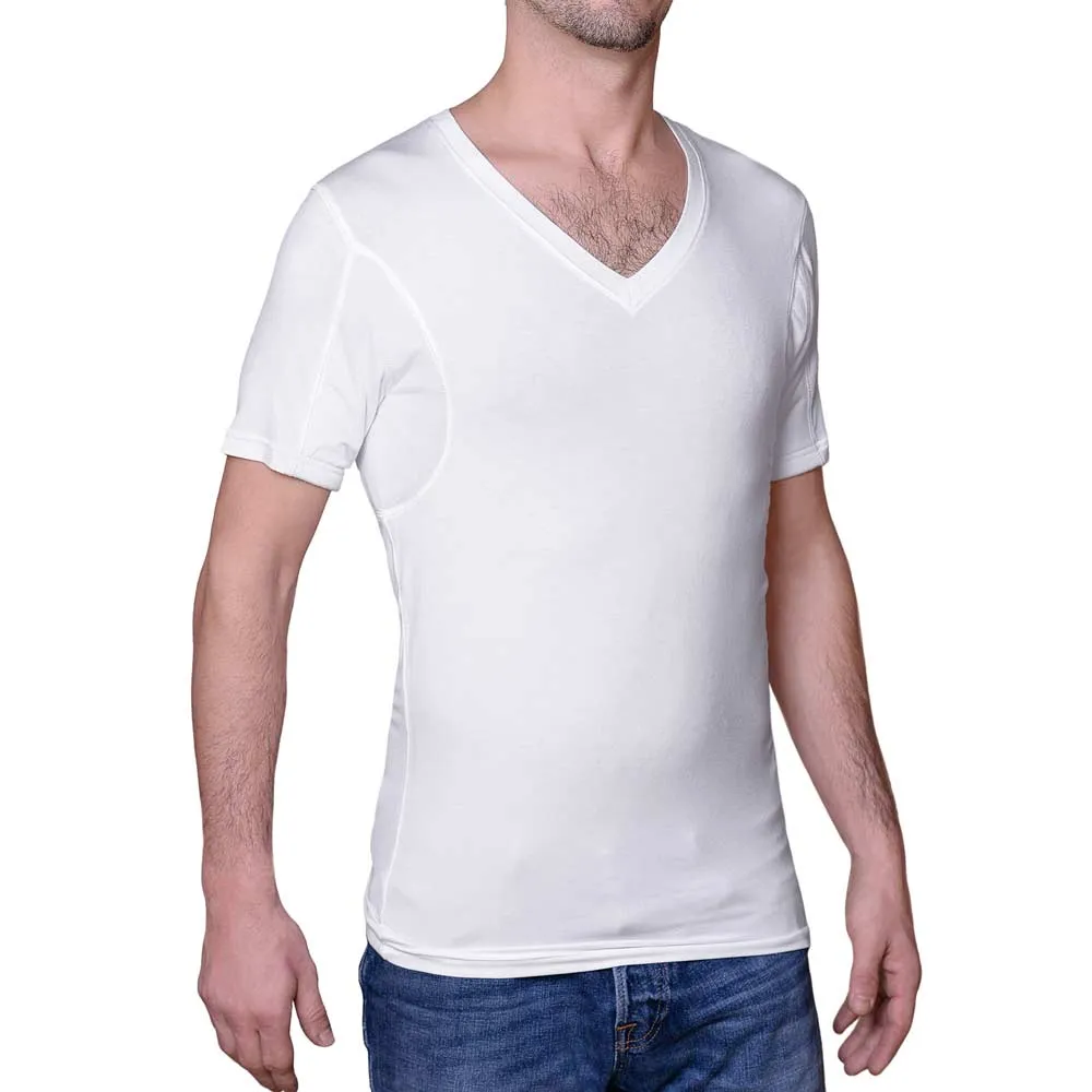 Men's Sweat Proof Undershirt (V-Neck)