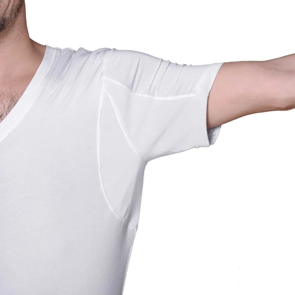 Men's Sweat Proof Undershirt (V-Neck)