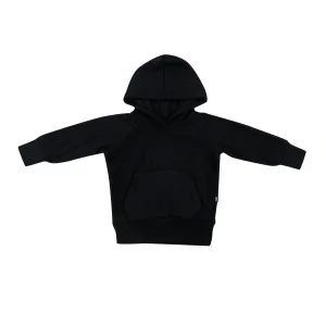 Ribbed Hoodie in Midnight