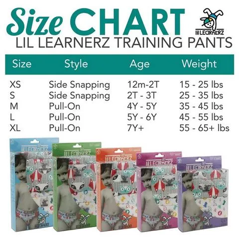 Rumparooz Lil Learnerz Trainers - 2 Pack