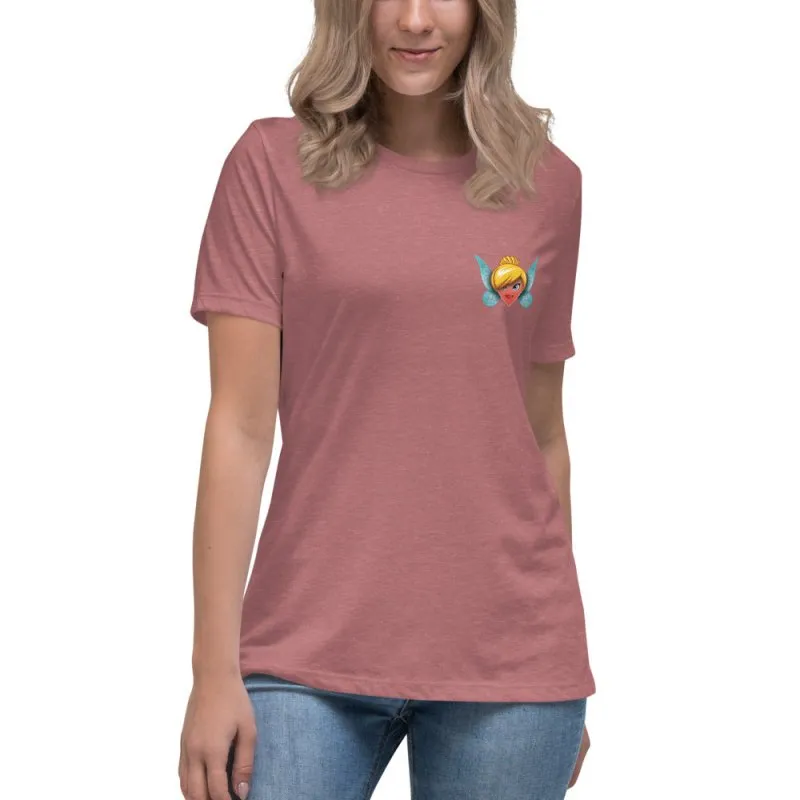 S&B Fairy Heart Casual Half Sleeves T-shirts for Women's | Casual Women's T-shirts | Women's Half Sleeve Tees