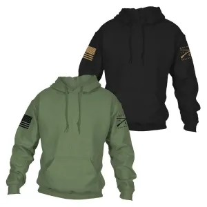 Standard Issue Core Basic Hoodie 2 Pack - Black & Military Green