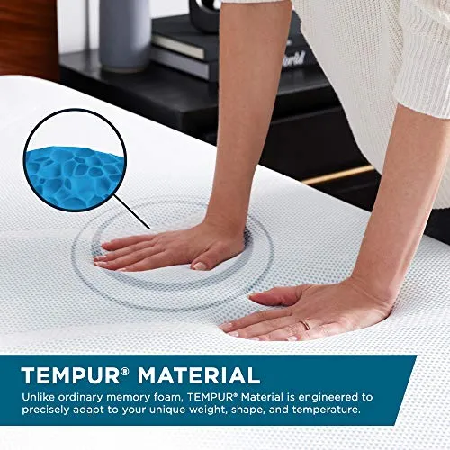 Tempur-Pedic ‐Cloud Prima Medium-Soft Mattress, Luxury Cooling Memory Foam Layers, Twin, Made in USA, 10 Year Warranty