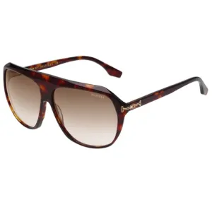 Tommy Hilfiger|Brown Full-rim Frame Square Sunglasses|100% UV Protected (Uv 400) Brown Gradient Faded Lens|Women's | Large | TH 2619 C2 HAVGDBR 63 S