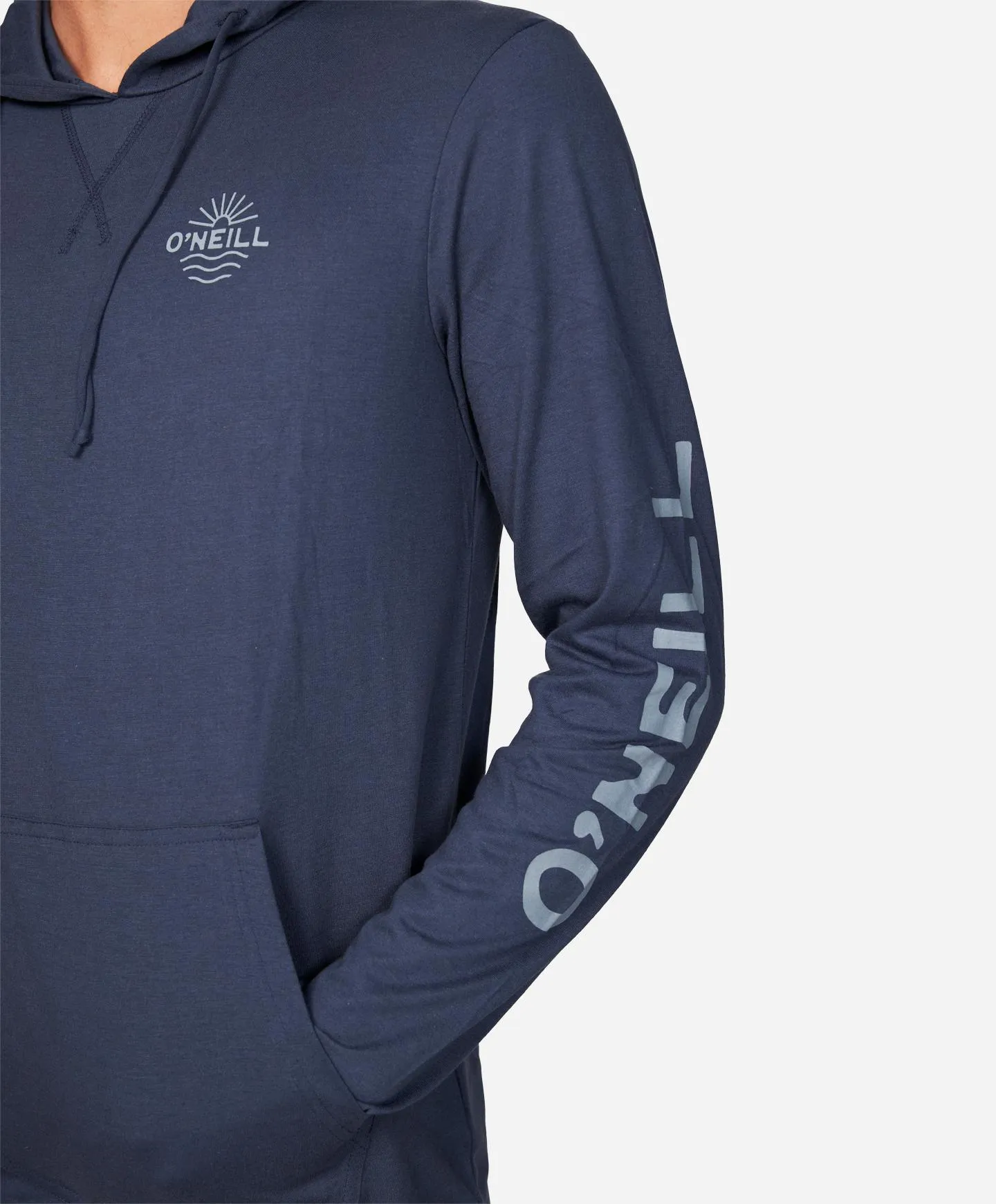 TRVLR Holm Snap Pullover Hoodie - Navy