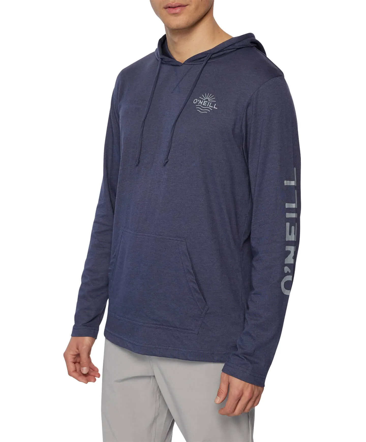 TRVLR Holm Snap Pullover Hoodie - Navy