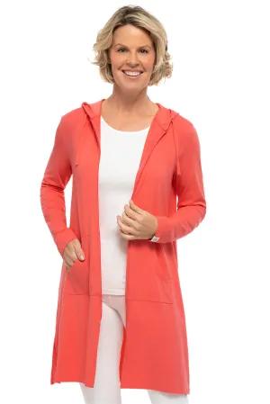 Women's Cabana Hoodie | Vivid Coral