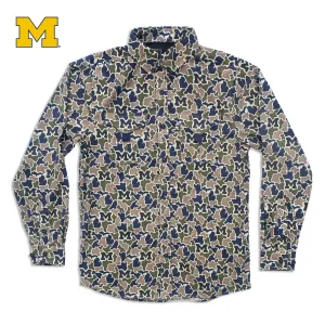 YOUTH - Michigan Camo - Frio Tech Long Sleeve